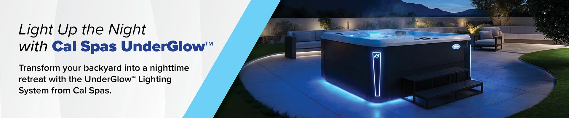 Calspas hot tub being used in a family setting - Defiance