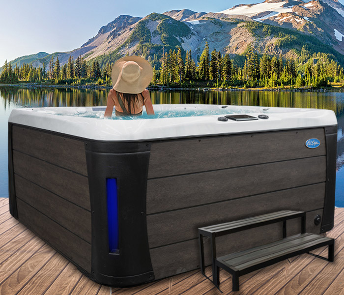 Calspas hot tub being used in a family setting - hot tubs spas for sale Defiance